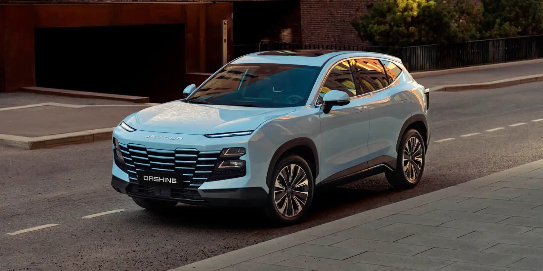 JETOUR DASHING — Городской силуэт