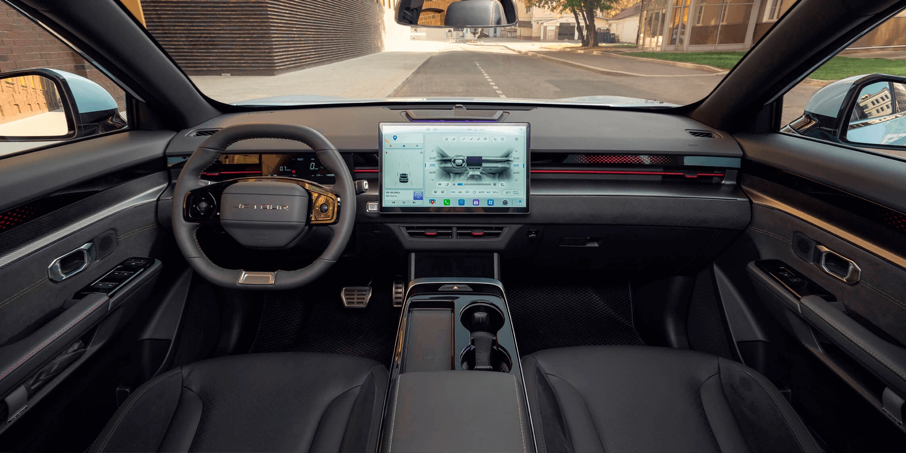 JETOUR DASHING — Сдвоенные дисплеи