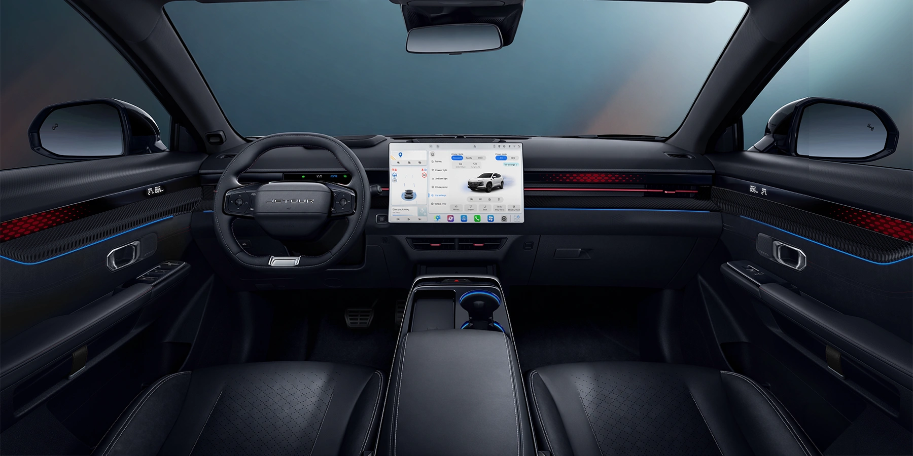 JETOUR DASHING — интерьер