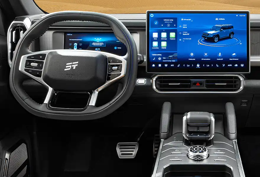 JETOUR T2 — Цифровой кокпит