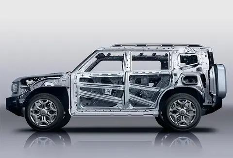 JETOUR T2 — Усиленная структура кузова